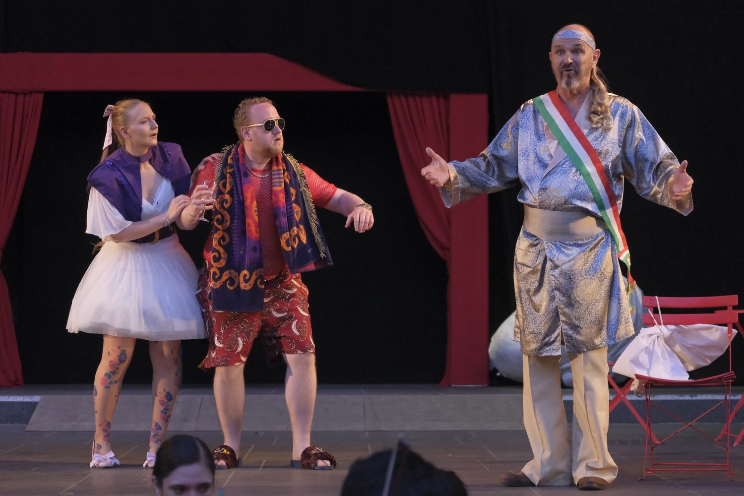 Nikolas Groth als Don Eusebio, Kammeroper Frankfurt