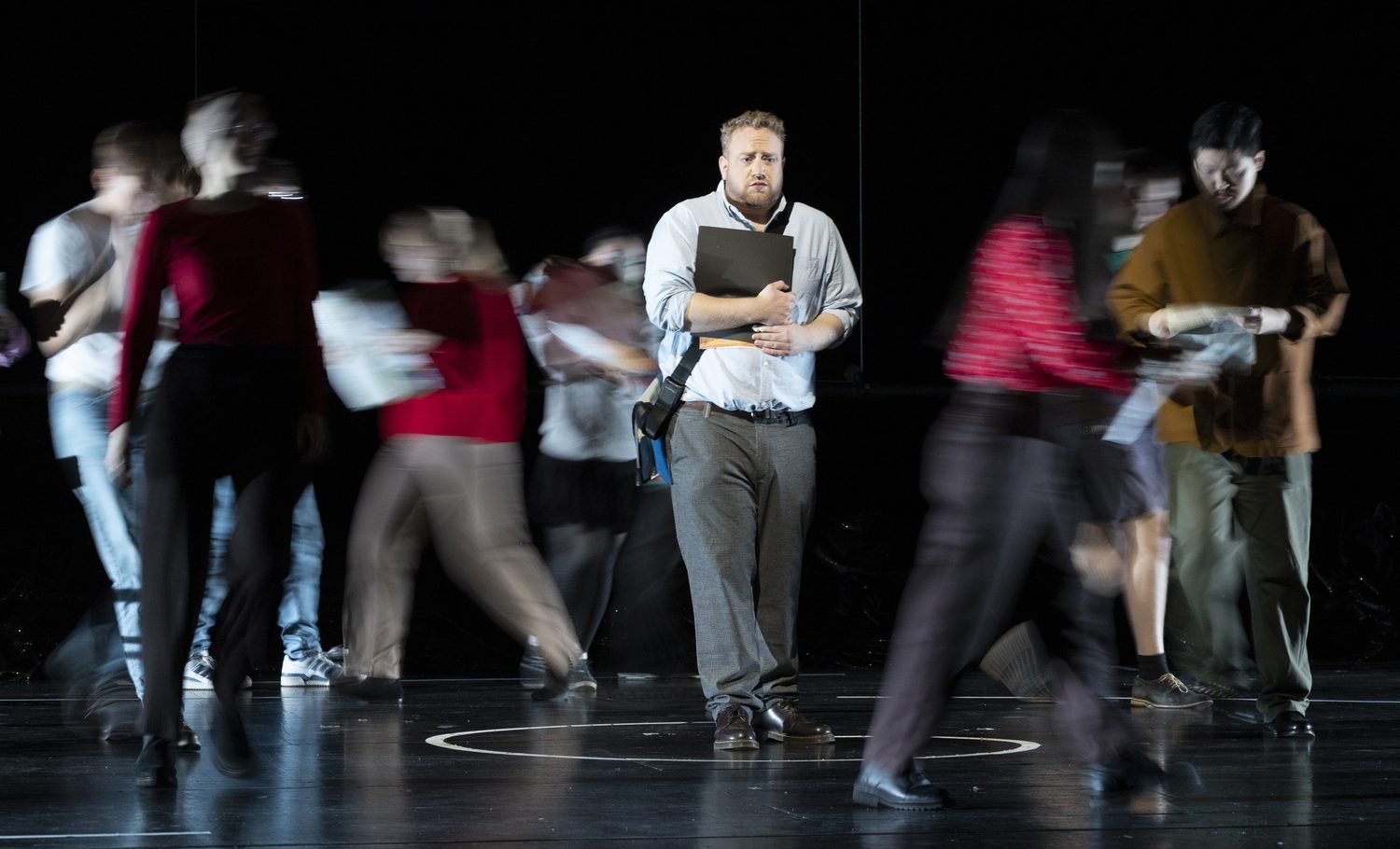 Nikolas Groth als Tamino, Die Zauberflöte, HfM Mainz